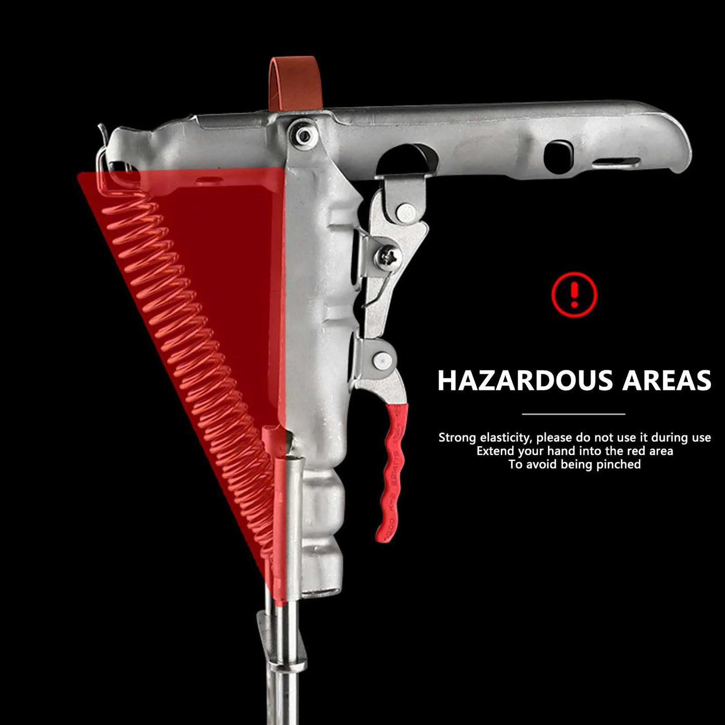 1-5pcs Automatic Fishing Rod bracket holders Stainless Steel pole stand Support double spring rest Brackets Fishing Accessories